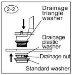 Beba 26914A Dual Flush Valve - valve installation 7