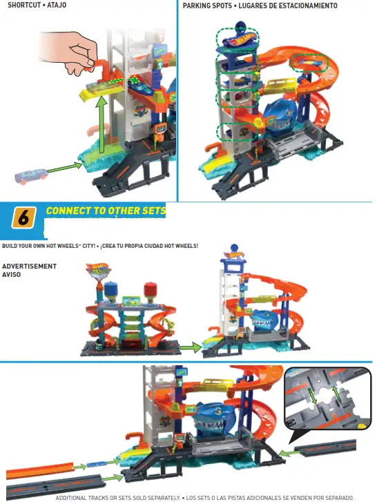 HOT WHeeLs HDP06 4B71 Track Set - FIG 7