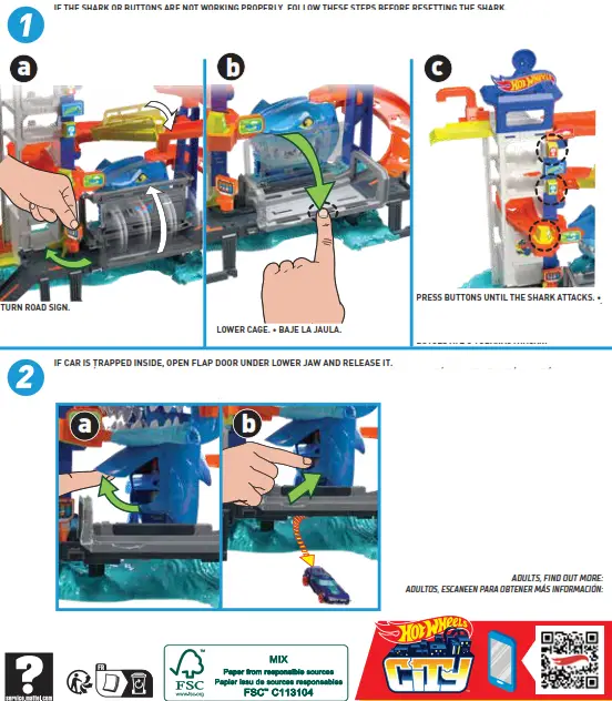 HOT WHeeLs HDP06 4B71 Track Set - FIG 9