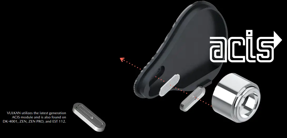 DUNU VULKAN DK-X6 Advanced Six Driver Hybrid In Ear Earphone - EXPERIENCE6