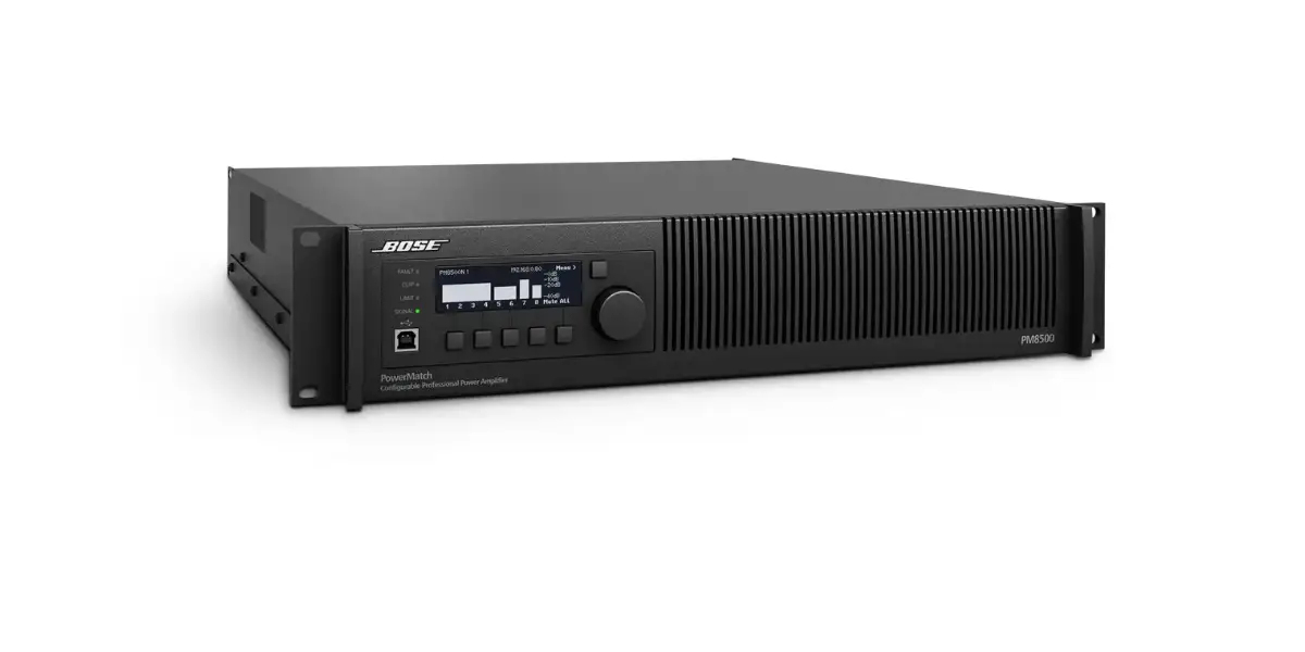 Bose Pm8500 Powermatch Configurable Professional Power Amplifiers User Guide Bose Pm8500 Powermatch Configurable Professional Power Amplifiers User Guide