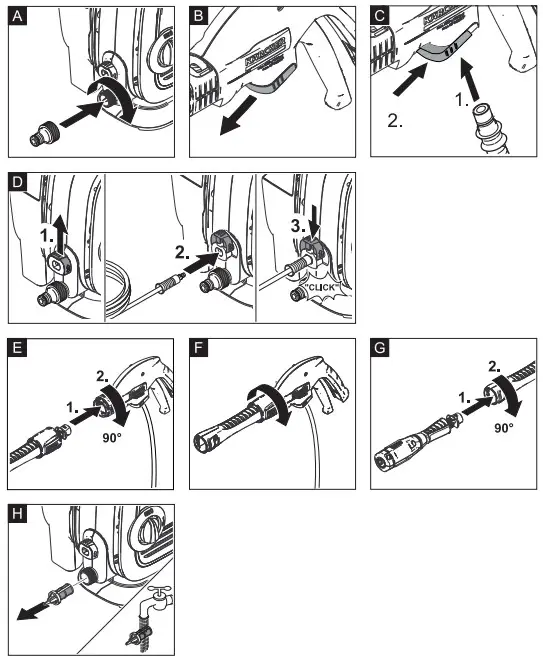 KARCHER K Mini Pressure Washer - fig 2