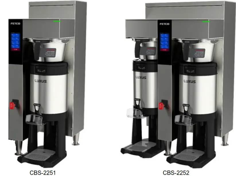 FETCO CBS-2251 Twin Station Coffee Brewer