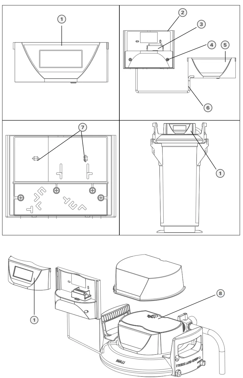 BRITA Filter Purity Remote Display - fig 1