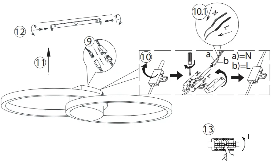 Paul Neuhaus 836661 Q-MARKO Ceiling Light - fig 6