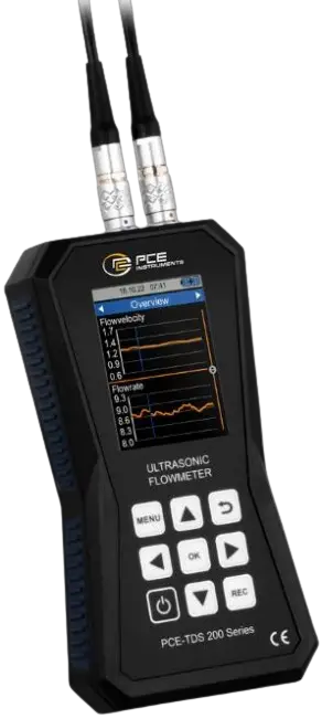 PCE Instruments PCE-TDS 200 Series Ultrasonic Flow Meter