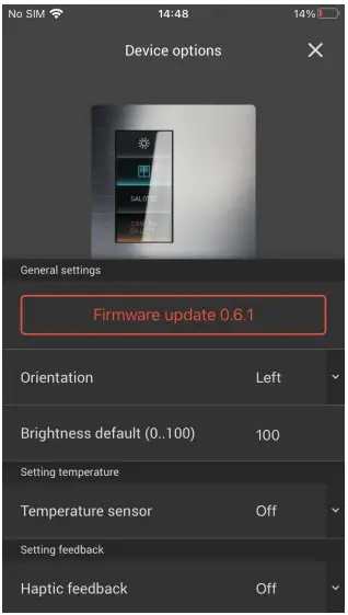 Firmware update