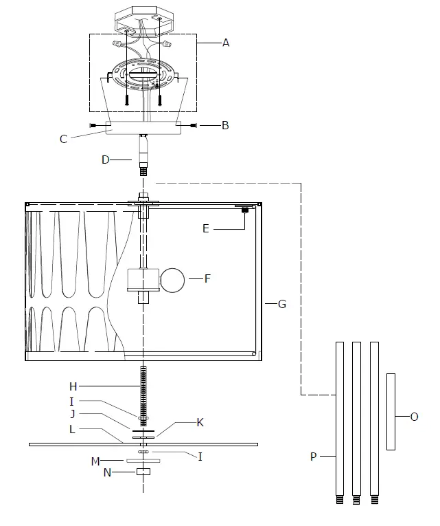 CRYSTORAMA ROY-803-BK Royston Three Light Pendant-fig-5