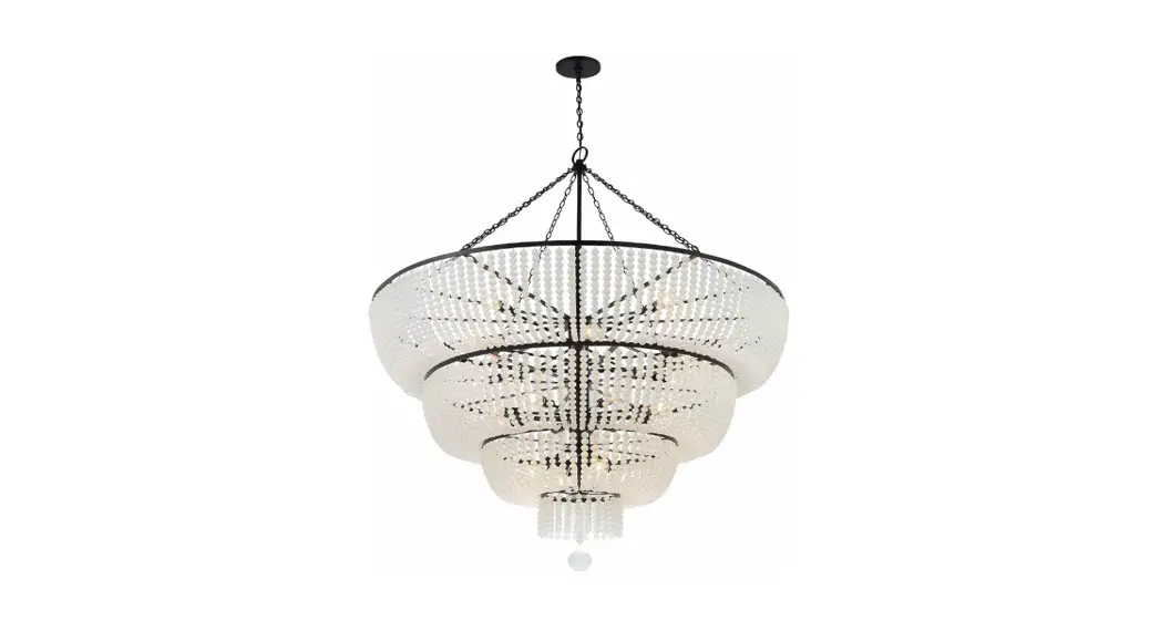 Crystorama 618-ga 32 Light Chandelier Instruction Manual