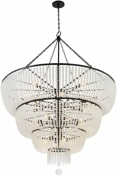 CRYSTORAMA 618-GA 32 Light Chandelier