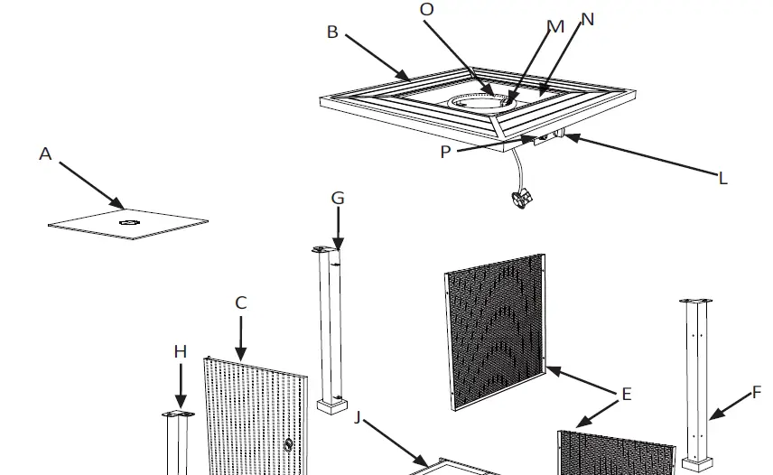 Outsunny-842-252V01SR-Square-Propane-Gas-Fire-Pit-Table-04