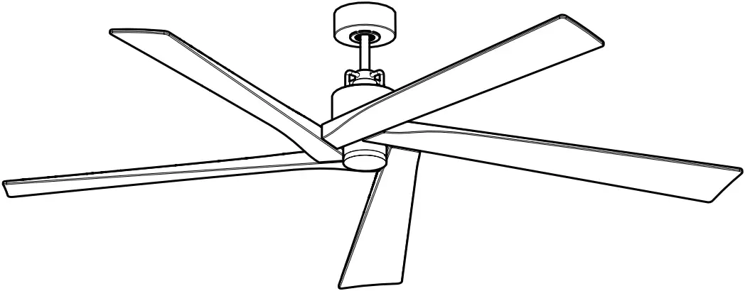 VISUAL COMFORT Co 5ASPR70 Aspen 70 Inch Ceiling Fan A0