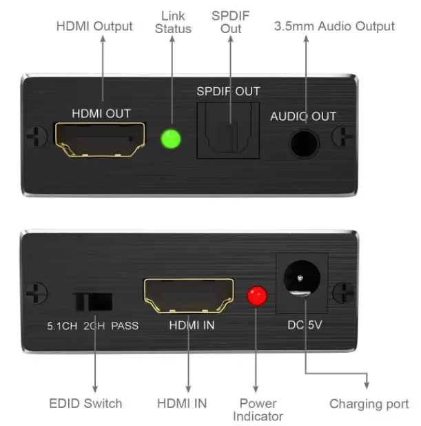 Rybozen AU519 HDMI Audio Extractor Converter-fig- (1)