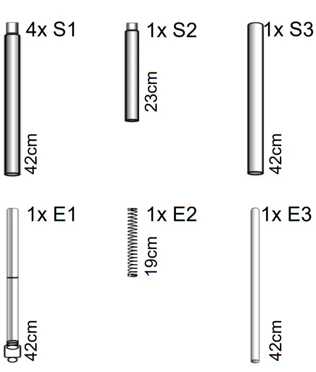 strex SP181 Telescopisch Doucherek RVS - Featured Image