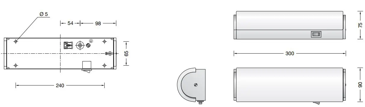 BEGA-50222-1-Wall-Luminaire-for-Indoor-Use-fig-1