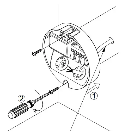 HALCYON EX912 B34 2.5W Low Glare Wall Eyelid Select Luminaire - parts 4