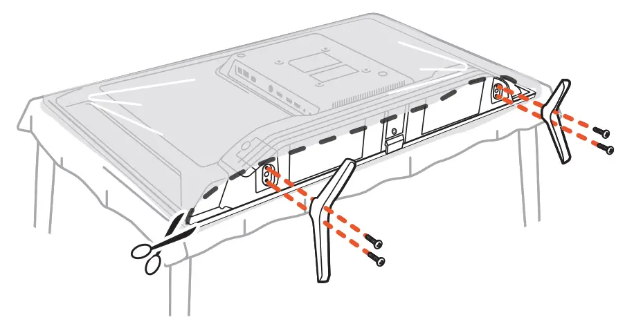 amazon HD40N200A FireTV 40 Inch 2 Series 1080p HD Smart TV - connection
