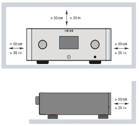 ROTEL X3MICHIS2 Michi X3 Series 2 Stereo Integrated Amplifier - fig