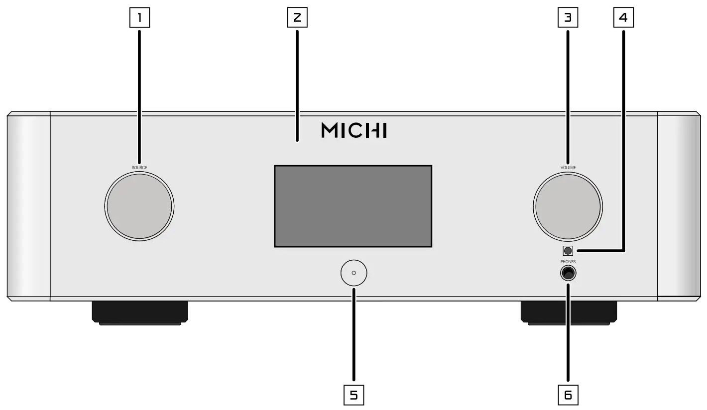 ROTEL X3MICHIS2 Michi X3 Series 2 Stereo Integrated Amplifier - fig1