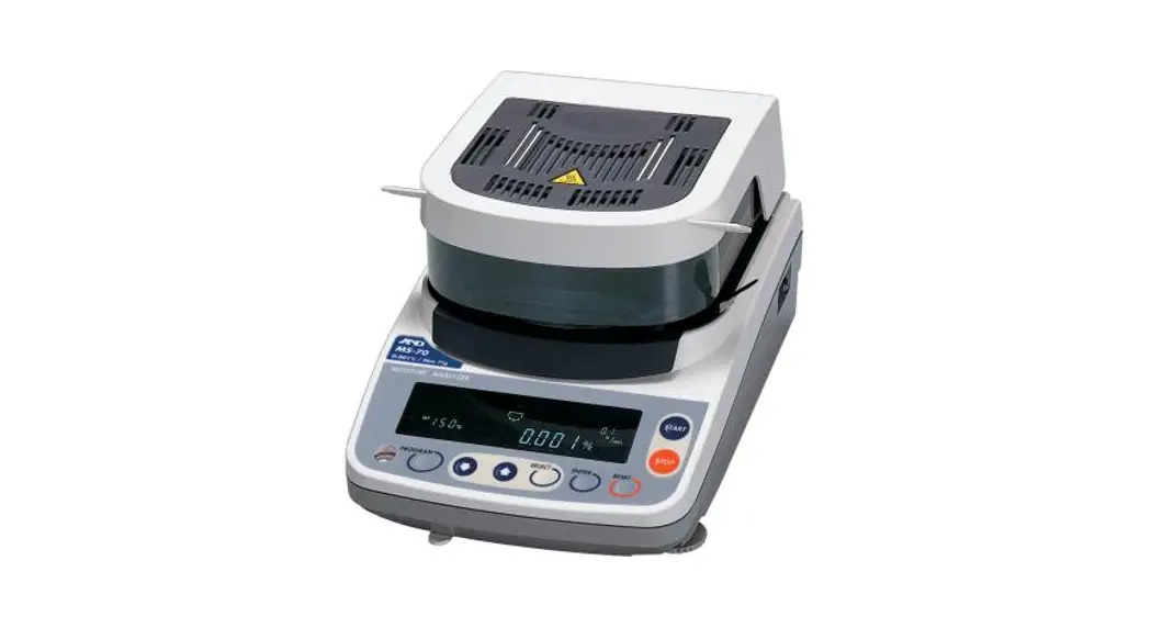 And Weighing Ms-70 Moisture Analyzer Instruction Manual And Weighing Ms-70 Moisture Analyzer Instruction Manual