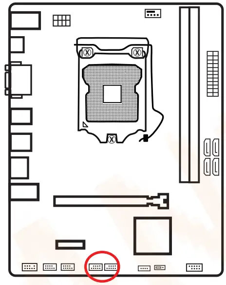HUANANZHI H61 PLUS Motherboard - Expansion Ports