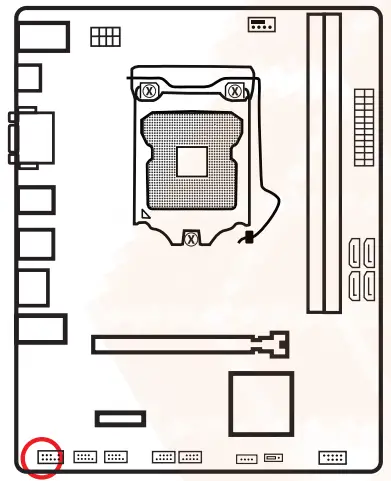 HUANANZHI H61 PLUS Motherboard - Output Ports