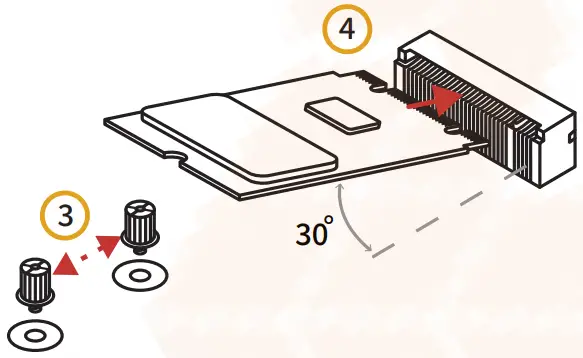HUANANZHI H61 PLUS Motherboard - screw base