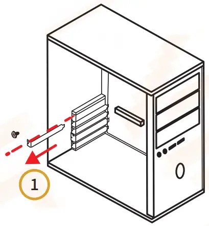 HUANANZHI H61 PLUS Motherboard - screwdriver