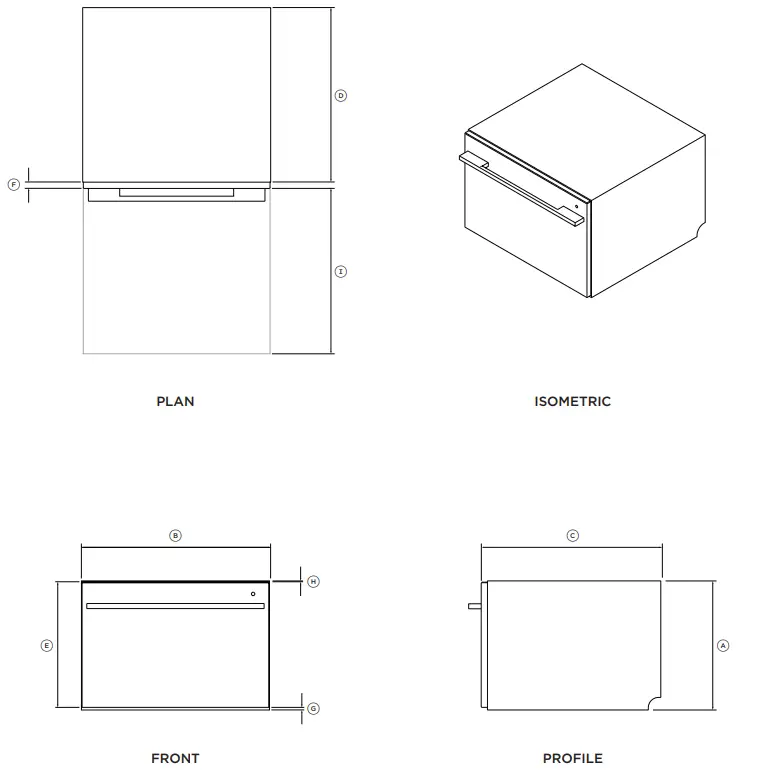 FISHER PAYKEL DD60SA9 Single DishDrawer Dishwasher - Fig 4