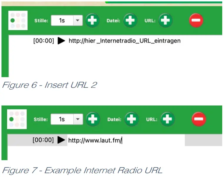 hoerbert hörbert Software - Insert URL 1