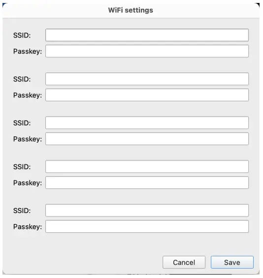 hoerbert hörbert Software - WiFi settings 1