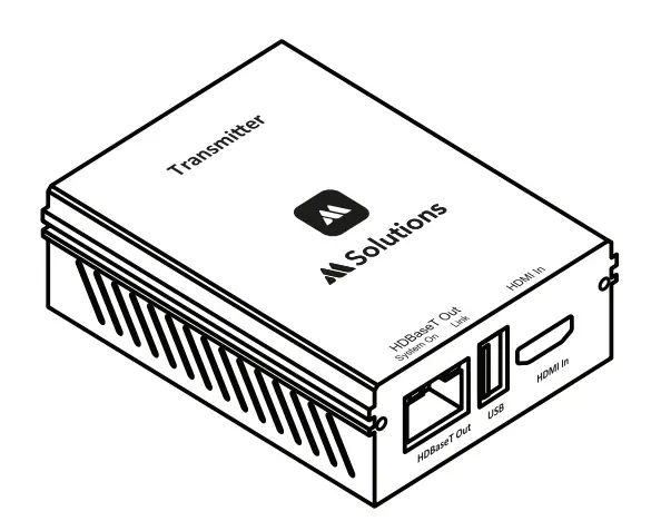 Solutions MS-310U1R XR HDBaseT Extender Set