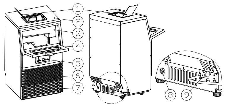 CASAINC-WF-HZB30-Built-In-Ice-Maker-in-Stainless-Steel-3