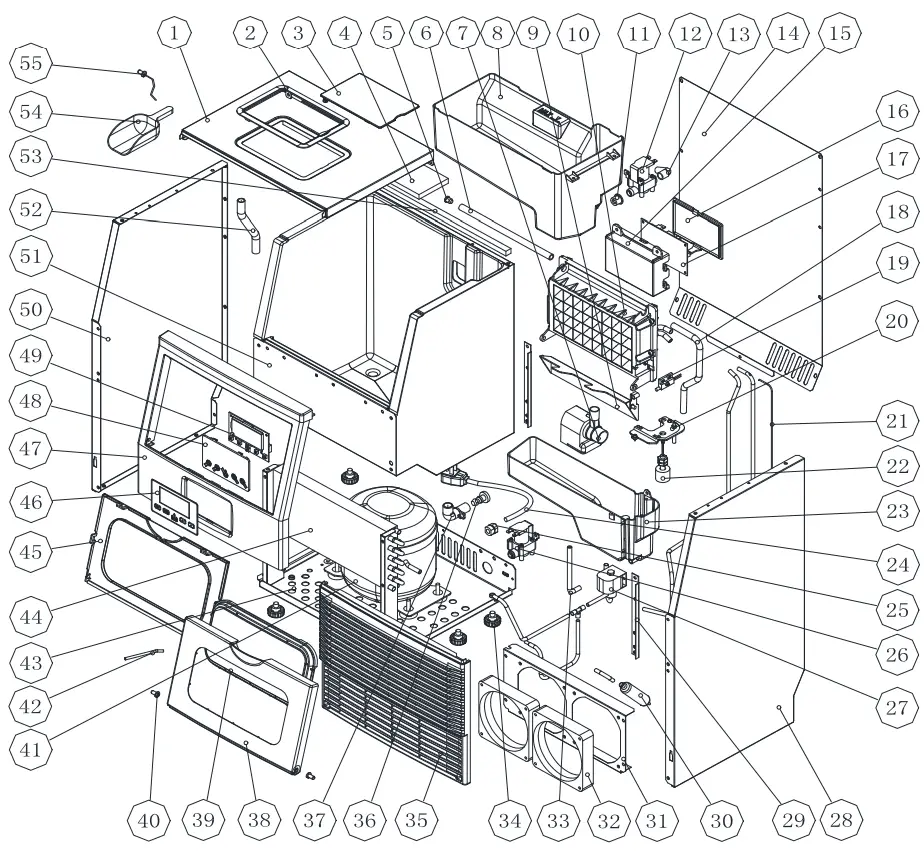CASAINC-WF-HZB30-Built-In-Ice-Maker-in-Stainless-Steel-6