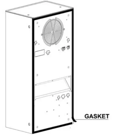 P Enclosures IP ACIWM145 001 Air Conditioner for Electrical Enclosure Indoor Application - fig2