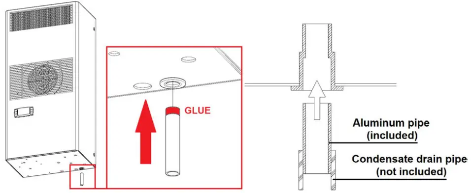 P Enclosures IP ACIWM145 001 Air Conditioner for Electrical Enclosure Indoor Application - fig4
