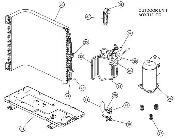 FUJITSU ASYA07LGC Wall Mounted Type Split Type Room Air Conditioner - fig 16