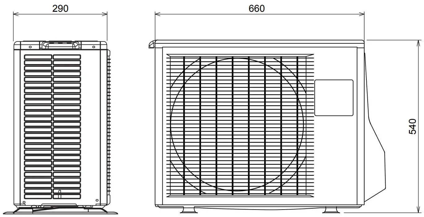 FUJITSU ASYA07LGC Wall Mounted Type Split Type Room Air Conditioner - fig 2