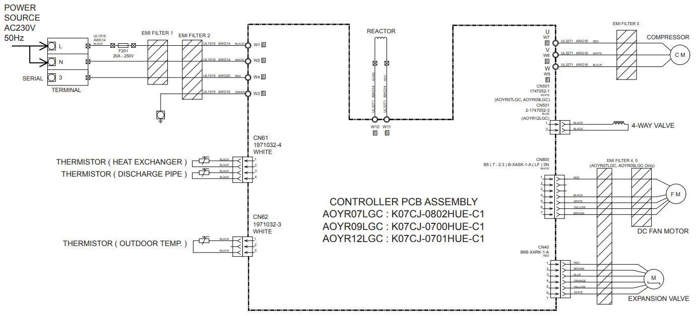 FUJITSU ASYA07LGC Wall Mounted Type Split Type Room Air Conditioner - fig 8