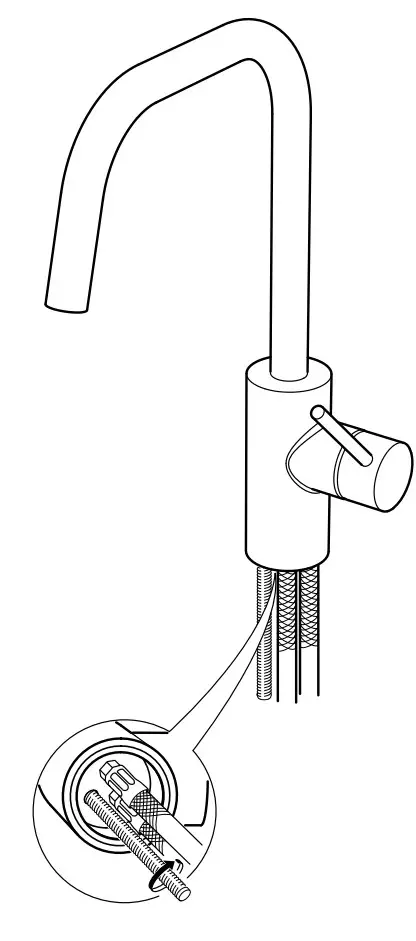 IKEA ÄLMAREN Kitchen Mixer Tap - figure 4