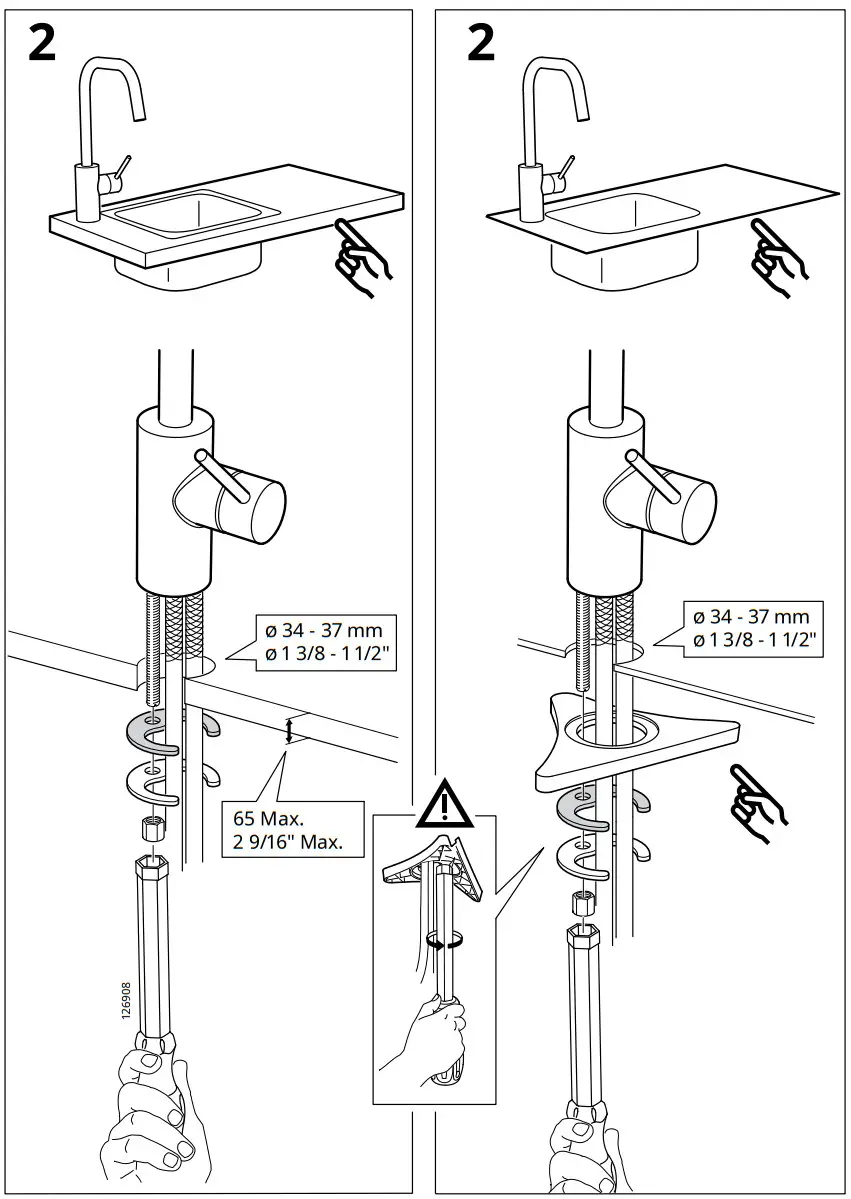 IKEA ÄLMAREN Kitchen Mixer Tap - figure 5