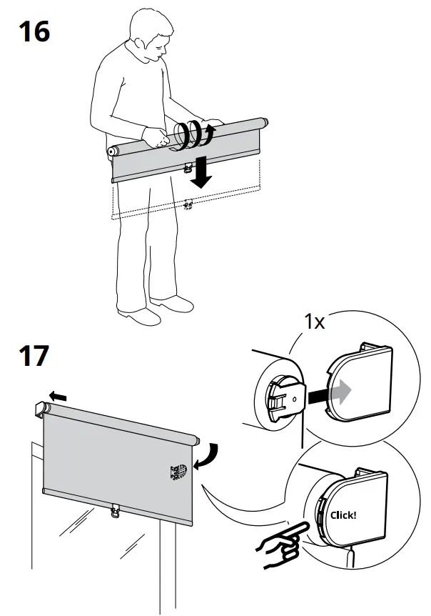 IKEA SANDVEDEL Roller Blinds - Fig 14
