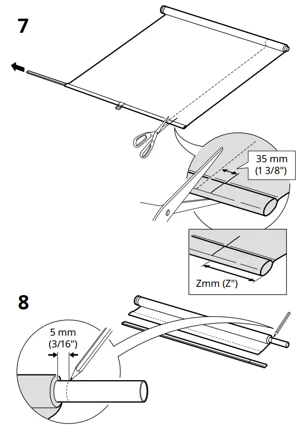 IKEA SANDVEDEL Roller Blinds - Fig 20