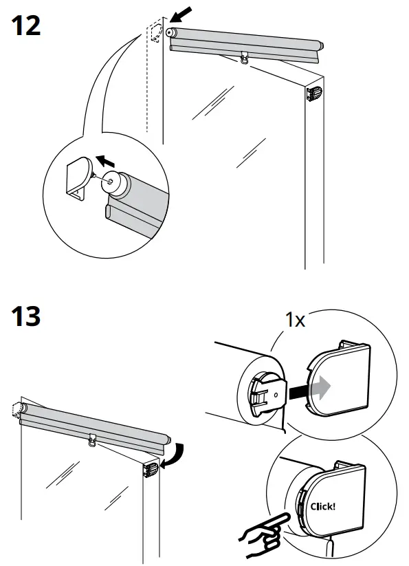 IKEA SANDVEDEL Roller Blinds - Fig 22