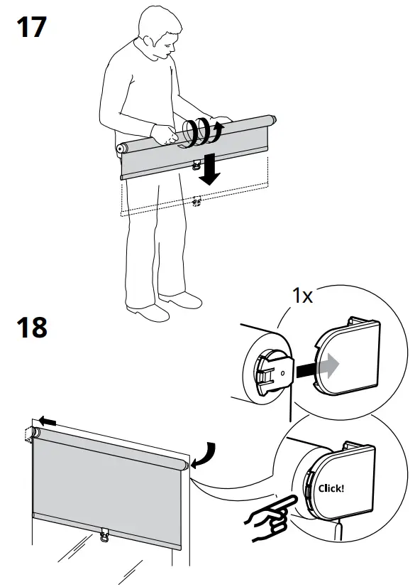 IKEA SANDVEDEL Roller Blinds - Fig 25