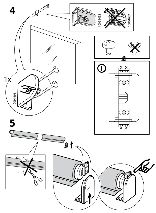 IKEA SANDVEDEL Roller Blinds - Fig 8