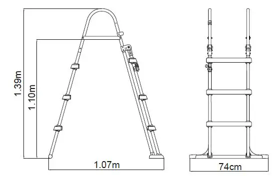 Bestway-58330-Pool-Ladder-fig-8