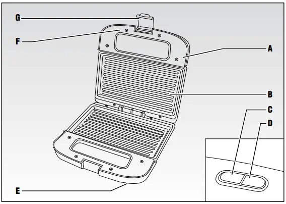 Ariete-1982-Non-Stick-Coating-Sandwich-Maker-fig-1