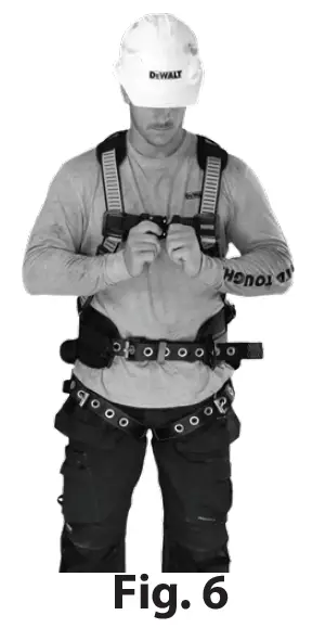 DEWALT-D3000-Series L-XL-TB-Leg-QC-Chest-Vest-Style-Harness-14