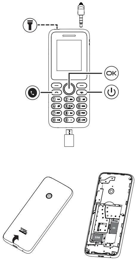 TCL One Touch 4041 Mobile Phone - Fig